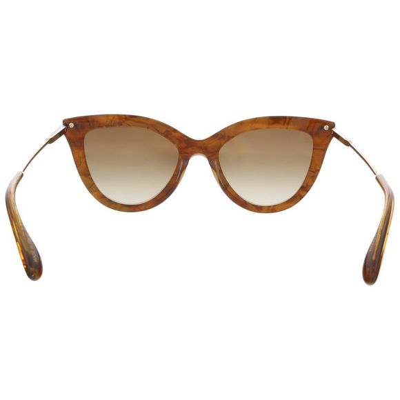 Victoria Beckham VB621S 44806 Caramel Pearl Classic Cateye Sunglasses - Picture 4 of 5